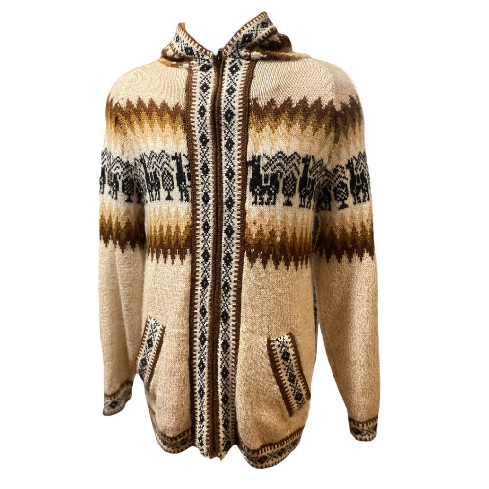Alpaca sweater peruvian sweater Unisex sweater